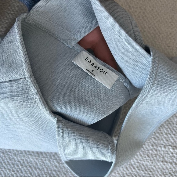 Aritzia babaton Torsten knit top Blue Size Small - Picture 5 of 10